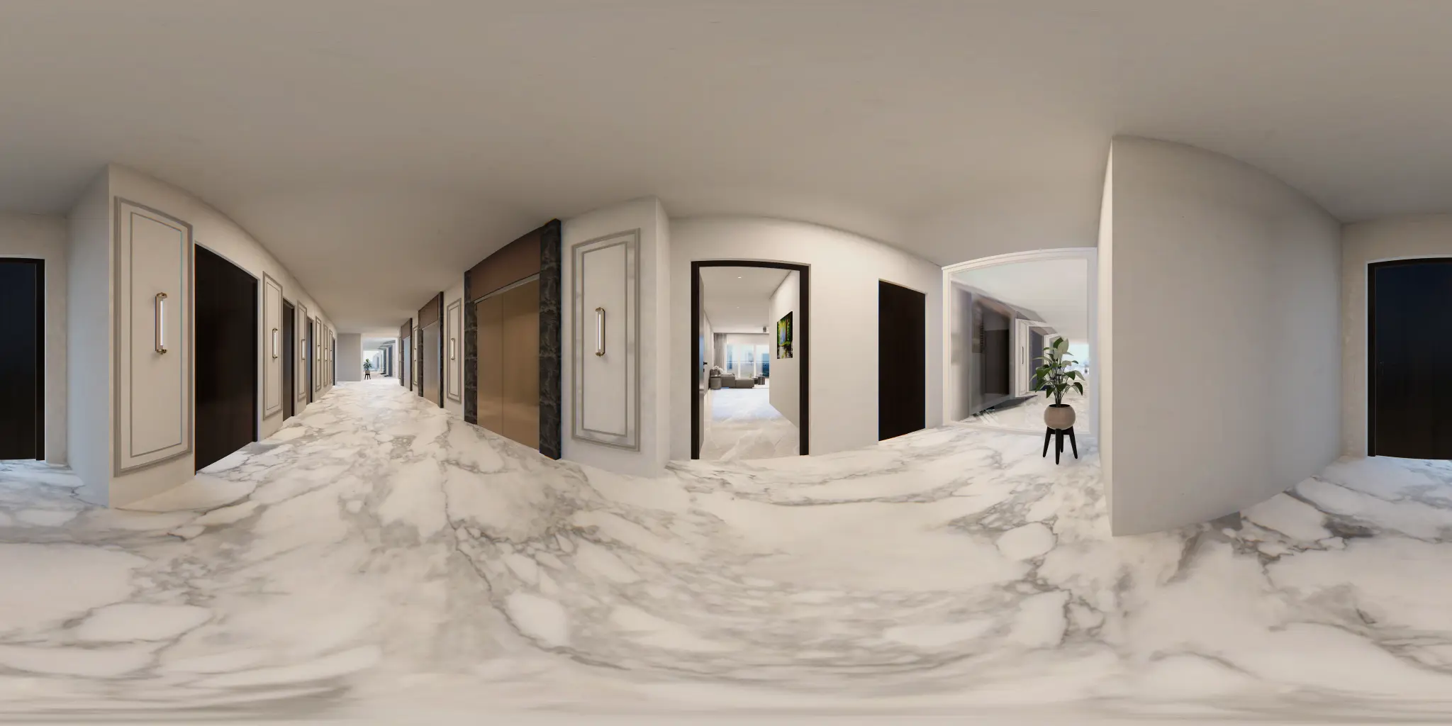3BHK Residence & Servant Suite